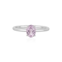 Cavill Kunzit Ring 1,55Ct Oval Sterlingsilber Platin Rosa Damen Echtschmuck
