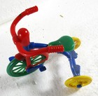 TWELVE 1950S BRIGHT COLOR PLASTIC RENWAL & ACME+ MINI DOLL FAMILY TOYS DAD & MOM — photo 10