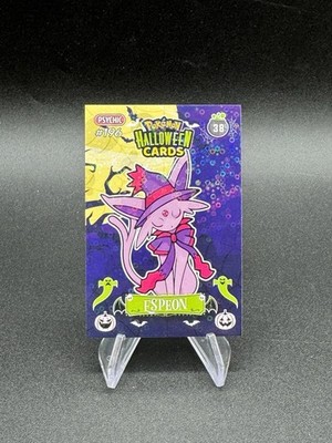 Pokemon Espeon Holo Collectoons Halloween Card 38 Peru US Seller
