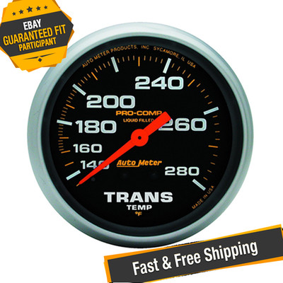 Auto Meter 5451 Pro-Comp Mechanical Transmission Temp Gauge, 2-5/8''