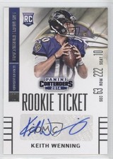 2014 Panini Contenders Keith Wenning (Sec Row Seat) #147 Auto 9sp