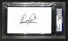 Arnold Palmer Signed/Autographed Cut Signature Golf HOF PSA/