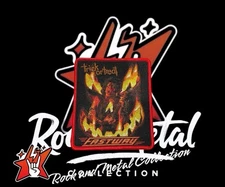 Fastway  - Trick or Treat Exclusiv  Woven Patch Hard Rock Heavy Metal