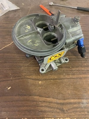 C & S Holley 890 CFM 2 Barrell Gas Racing Carburetor #6425 IMCA UMP WISSOTA
