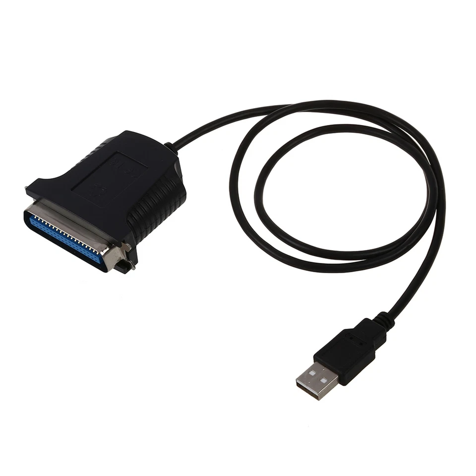 2X  Parallel Port DB36 LPT Printer USB Express Card Converter Adapter Black G3N6 - Image 2 of 4