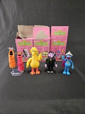 Super7 Sesame Street Blind Box Lot 4 The Count Grover Big Bird Yip Yip Martians