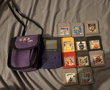 Nintendo Game Boy Color Grape Purple Gameboy Colour & Games