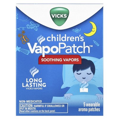 Children's VapoPatch , 5 Wearable Aroma Patches
