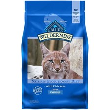 High Protein Indoor Chicken Dry Cat Food for Adult Cats Grain-Free 4 lb. Bag US