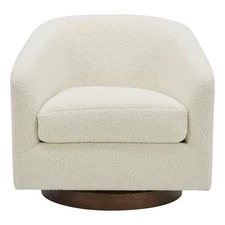 Moe's Home Collection Oscy Accent chair Fabric White