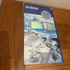 Scott #3411 Escaping the Gravity of Earth Holographic Sealed Space Astronaut