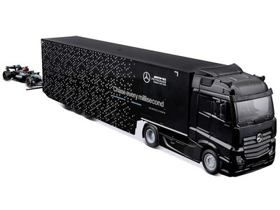 MERCEDES-BENZ ACTROS HAULER & AMG F1 W15 E #63 RUSSELL 1/43 BY