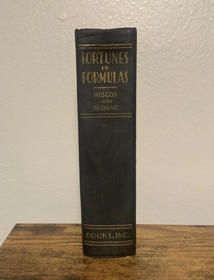 #ad Original 1949 Fortunes in Formulas for Home Farm and Workshop Hiscox amp; Sloane $17.88
