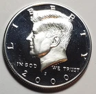 2000 S PROOF SILVER KENNEDY HALF DOLLAR