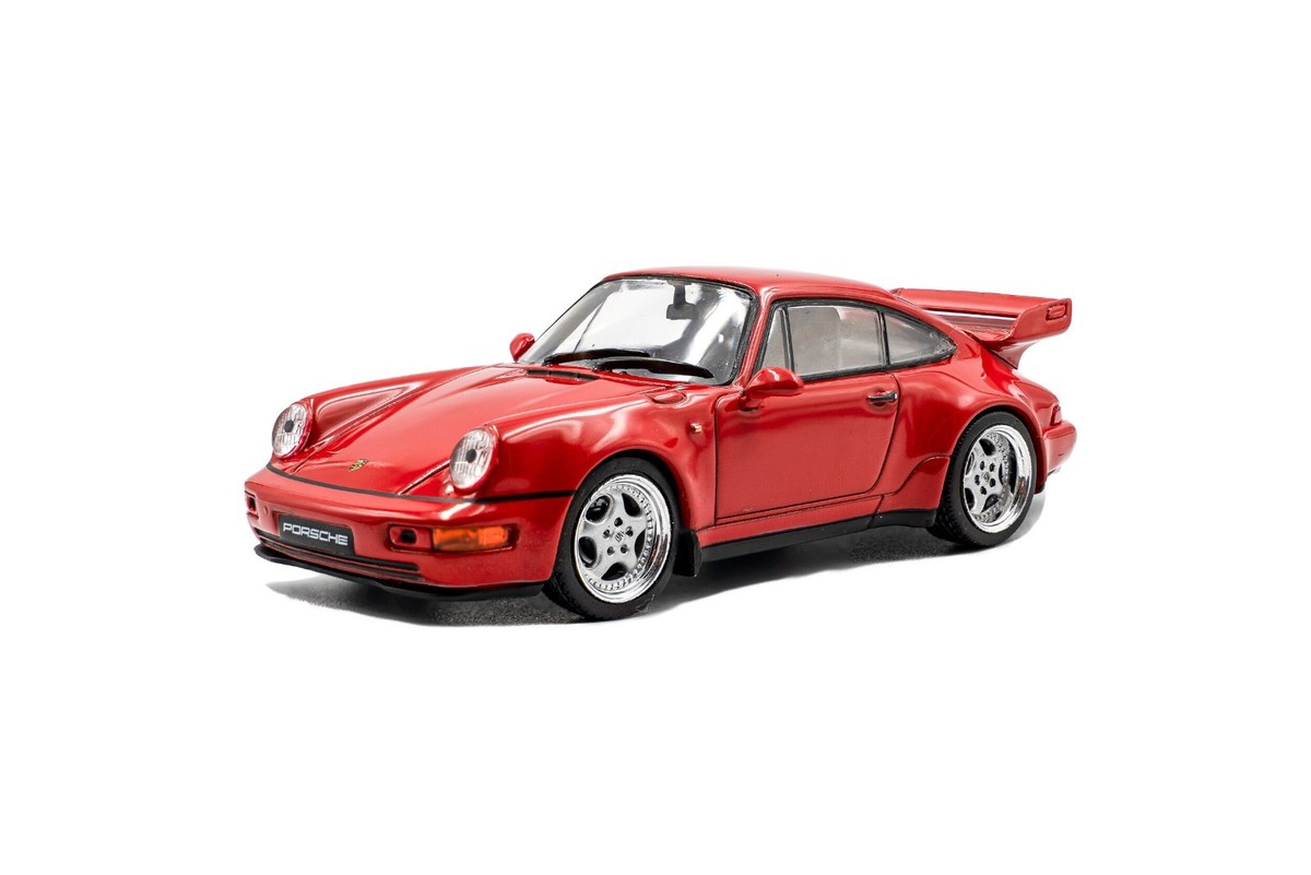 1/43 Porsche 911 (964) RS 3.8 Guard Red Diecast Model Car by