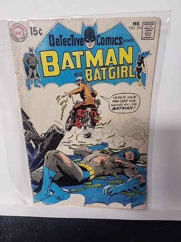 Batman And Batgirl FEB No.396  Vintage Comic Book