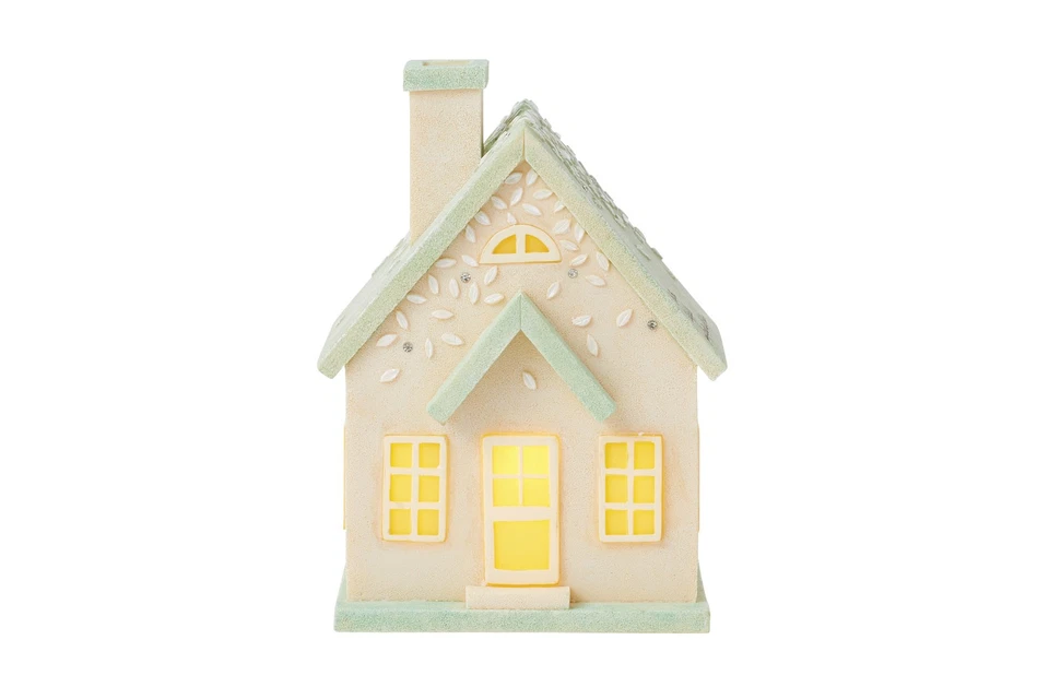 Figura encendida Enesco Foundations Beacon House Guide Your Family 5,375 pulgadas Foto 3 de 4