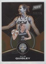 2025 Panini WNBA Player of the Day Orange /199 Allie Quigley #53 0s55