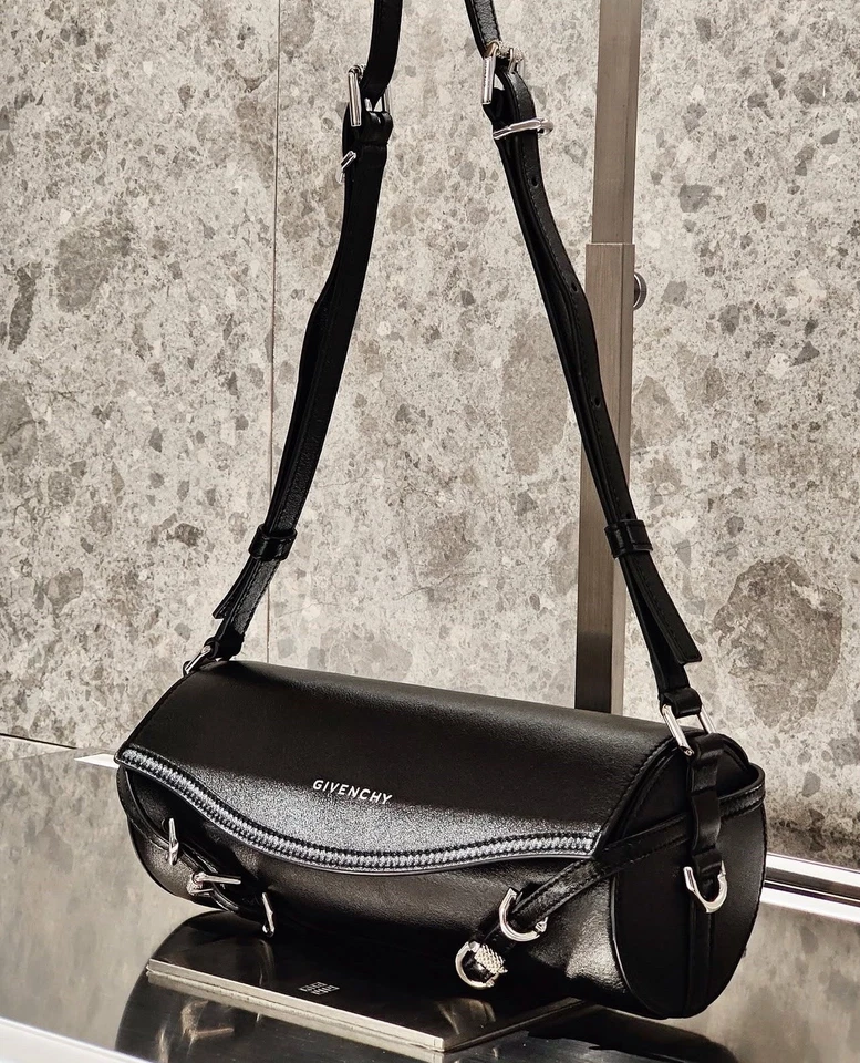 GIVENCHY Voyou Roller Black Leather Shoulder Bag Handbag RRP £1450 NEW TAGS - Image 4 of 4