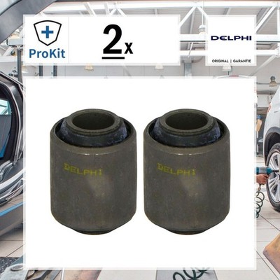 2x ORIGINAL  Delphi TD403W Lagerung, Lenker Vorne für Nissan PRIMERA Traveller