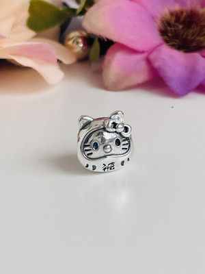 Charm Hello Kitty Kätzchen Silber