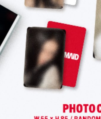 SUNMI 1ST FULL ALBUM CYNICAL HEART MAID PHOTOBOOK POB PHOTOCARD
