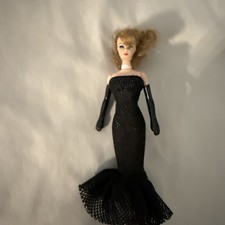 Vintage McD 1999 Barbie "Solo in the Spotlight" Miniature Blonde Doll by Mattel