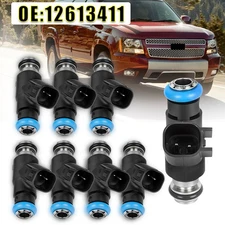 8x Fuel Injectors For GMC Savana Sierra Chevrolet Silverado Express OE 12613411