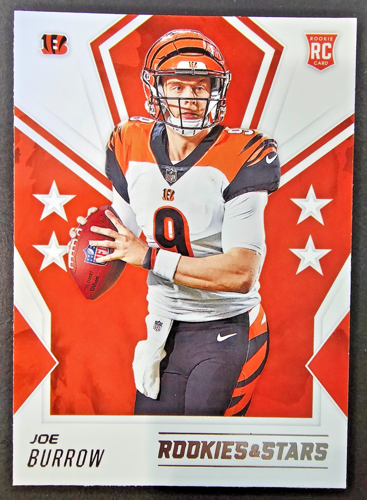 2020 Panini Rookies & Stars - Rookie Joe Burrow #101 (RC) BENGALS