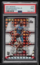 2021 Panini Mosaic Rookies White Prizm 23/25 Brandon Boston Jr PSA 9 MINT 1e4z