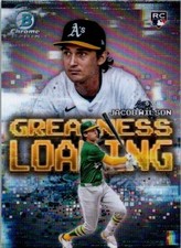 2025 Bowman #GL-16 Jacob Wilson Greatness Loading