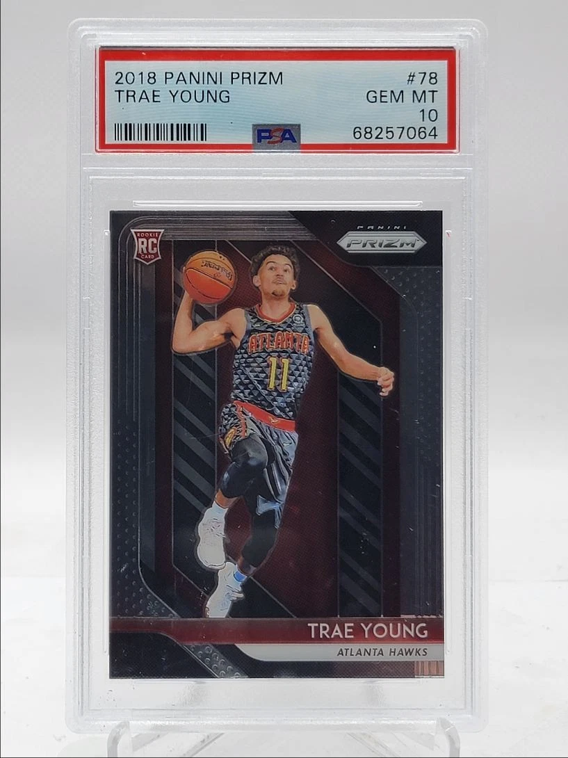 panini prizm hyper Trae Young RC 鑑定済！