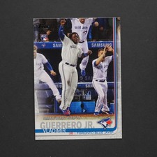 2019 Topps Update - Rookie Debut Vladimir Guerrero Jr. #US62 (RC) Base Blue Jays