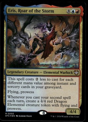 1x Foil Eris, Roar of the Storm - Commander: Outlaws of Thunder Junction - MTG