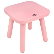 Wooden Step Stools for Adults Kids Solid Rubber Wood NonSlip One Foot Stool