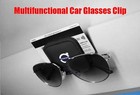 Volvo Leather Sunglasses / Glasses Clip Holder Black for Sun Visor XC60 V50 etc 