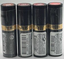 4PC Revlon Super Lustrous Lipstick SET 0.15 OZ EACH FAST SHIPPING SEALED