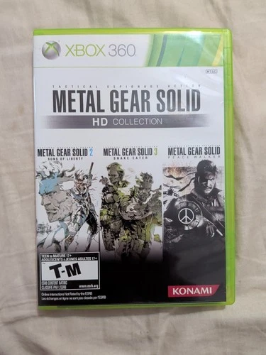 New ListingMetal Gear Solid HD Collection (Microsoft Xbox 360, 2011) CIB