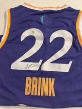Cameron Brink Signed Autographed Los Angeles Sparks WNBA Jersey #22 PSA Auth