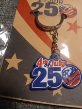 America 250th Anniversary Keychain Gift - USA 1776 2026 Patriotic Key Ring