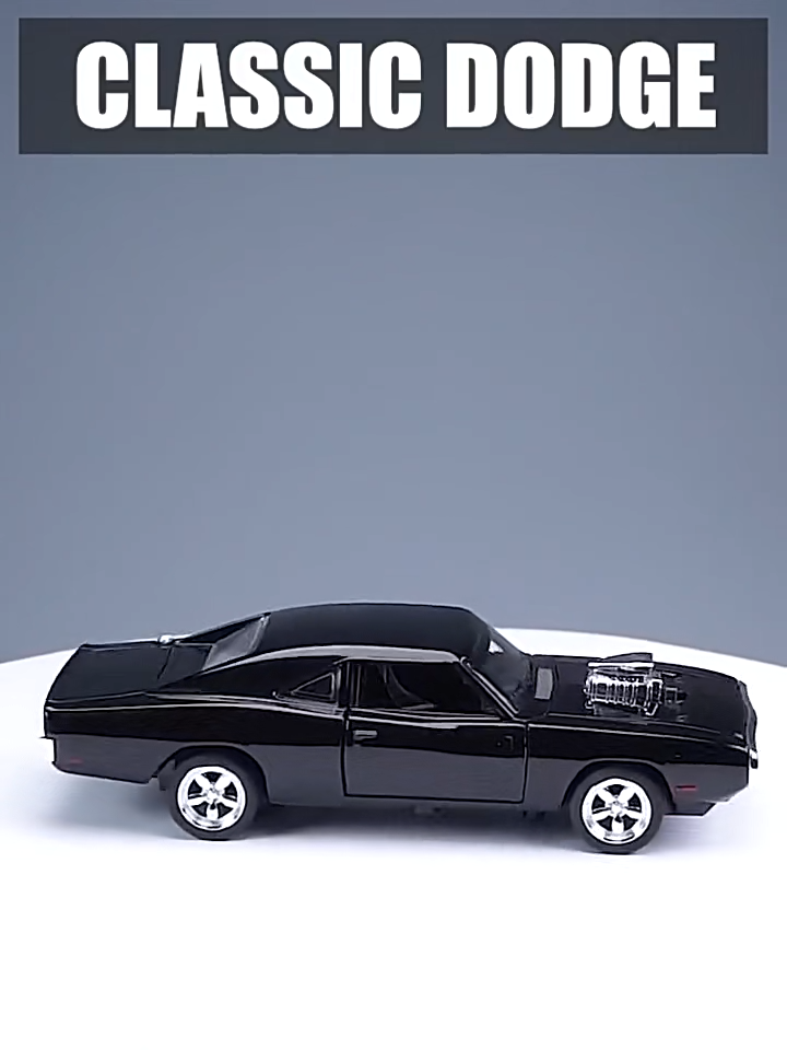 1:32 Dodge Charger 1970 Diecast Fast & Furious Dom's Car - Display