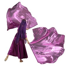 Worship Dance Praise Banderas de Danza Church Flags - Purple