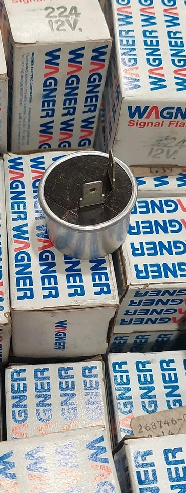 1971 - 1996 Corvette Camaro Firebird 转向信号闪光继电器 Wagner GTO 充电器 — 第 2/2 张图片