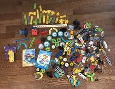 Meccano Erector 760262 & 5105 Pieces with Instructions 1993 Vintage Huge Lot