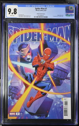 SPIDER-MAN #7D CGC 9.8🥇1st APP OF SPIDER-BOY A.K.A. BAILEY BARTHOLOMEW BRIGGS🥇