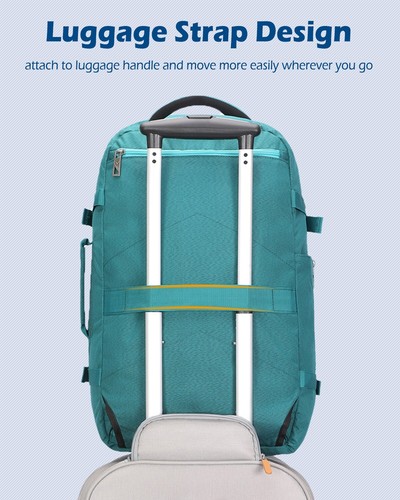Hynes Eagle 40L Flight Approved Carry on Travel Backpack Overnight Laptop Bags - Picture 7 of 11
