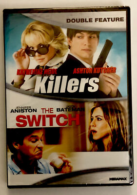 Killers / Switch (DVD 2010) Ashton Kutcher Jason Bateman Jennifer Aniston