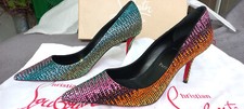 Christian Louboutin Schuhe Größe 37 signiert und vom Rosenball in Monaco