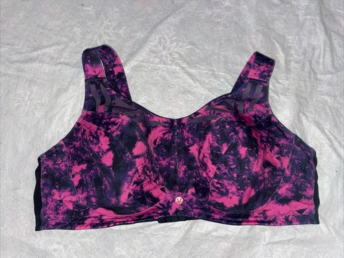 Livi Active Max Support Sport BH Gr. 52DD Molded UW Heathered Ink/Black Tye Dye