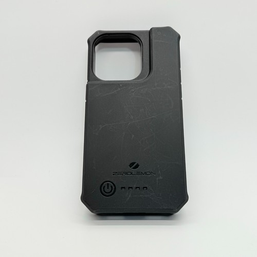 ZEROLEMON Battery Case for iPhone 15 Pro Max, 10000mAh 18W Fast Black